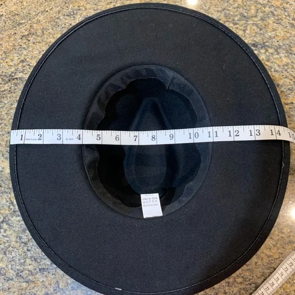 Boho Wide Brim Hat new with tags - Picture 9 of 9